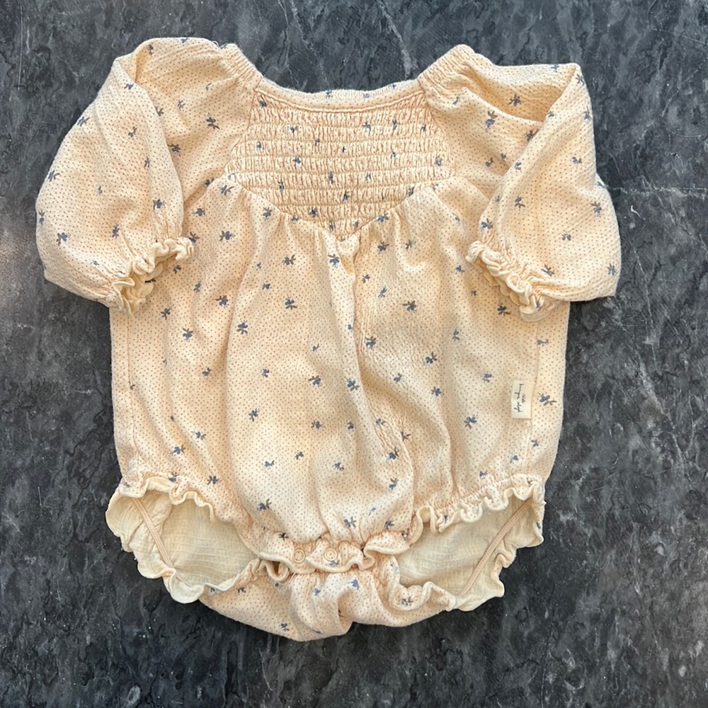 Konges Slojd Smoked Romper | sz 3 month